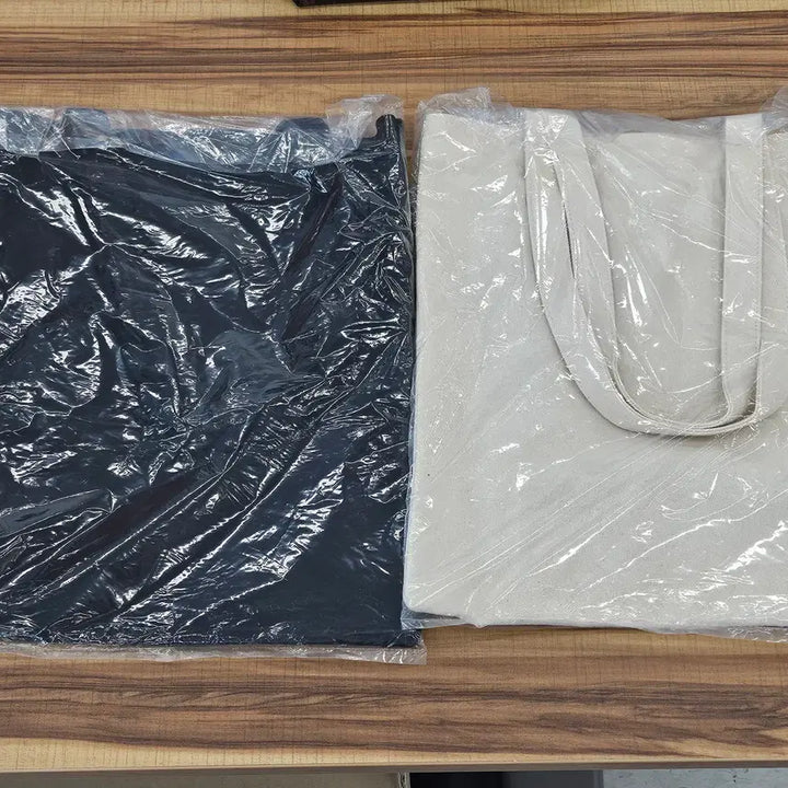 [BUNJANG] Unbranded Eco-Friendly Tote Bag Bundle Set / 에코백 2개 새상품