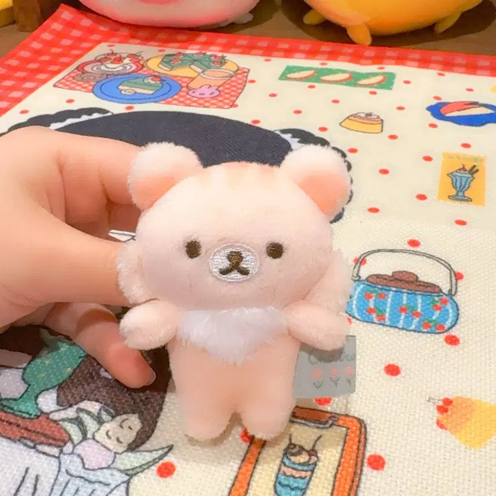 [BUNJANG] San-X Rilakkuma Strawberry Milk Plush Doll / 산엑스 리락쿠마 친구 인형