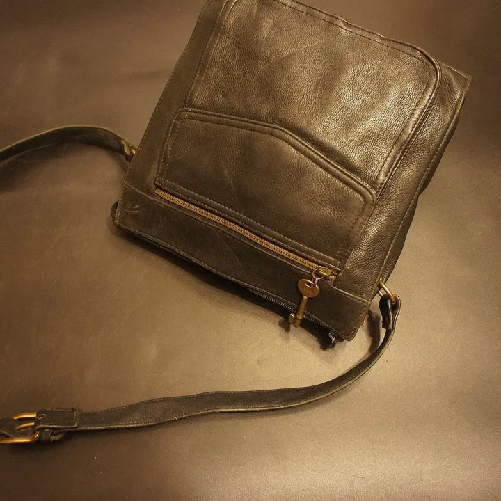 [BUNJANG] Fossil Crossbody Leather Bag / 6949 파슬가방 크로스백 미니가방 남자가방 여자가방 크로스가방 가죽백