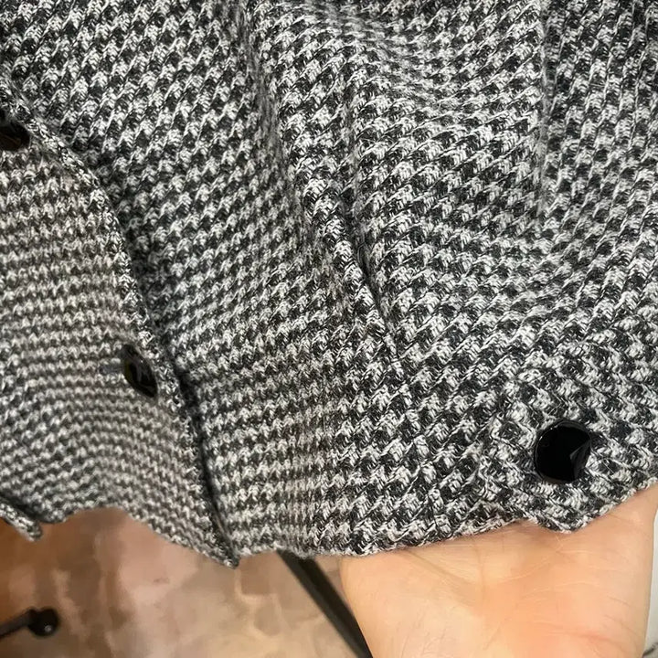 [BUNJANG] Houndstooth Check Jacket / 하운드투스 모쟈켓