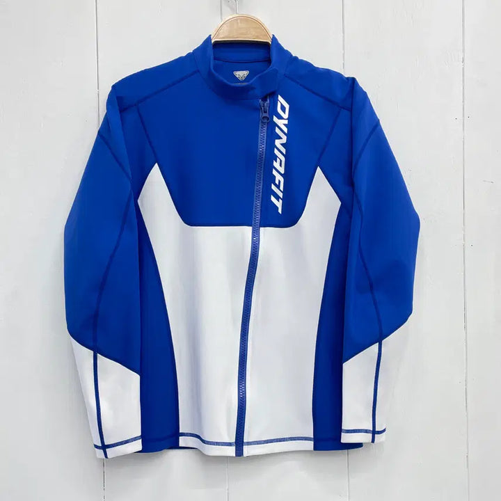 [BUNJANG] DYNAFIT Training Zip-up Blue / 다이나핏 배색 트레이닝 집업 블루