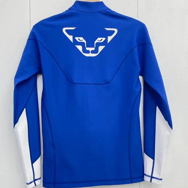 [BUNJANG] DYNAFIT Training Zip-up Blue / 다이나핏 배색 트레이닝 집업 블루