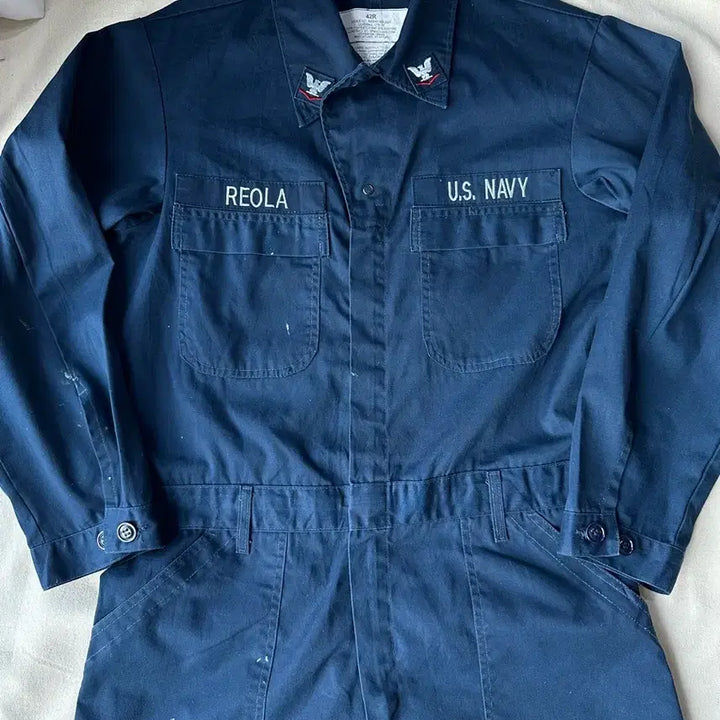 [BUNJANG] U.S. Navy Utility Coverall 42R / 미해군 커버올 유틸리티 42R 오리지널 NAVY
