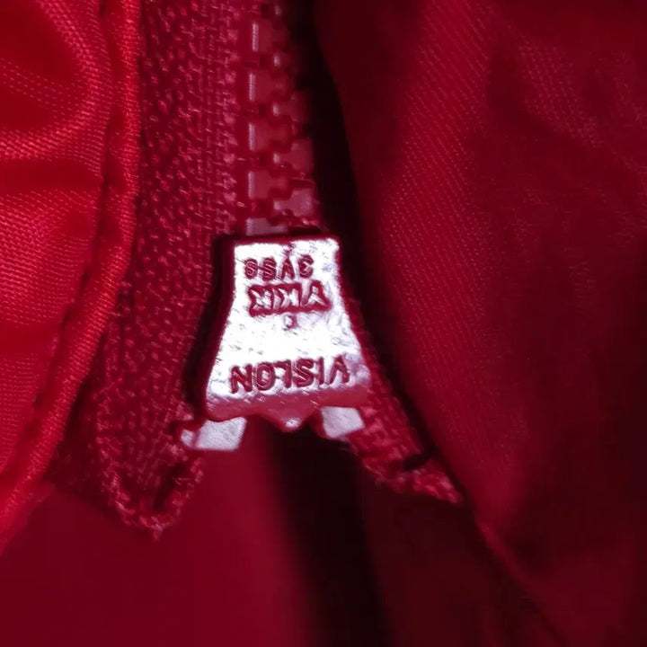 [BUNJANG] Supreme Red Hooded Padded Jacket / 슈프림 레드 후드 패딩 자켓