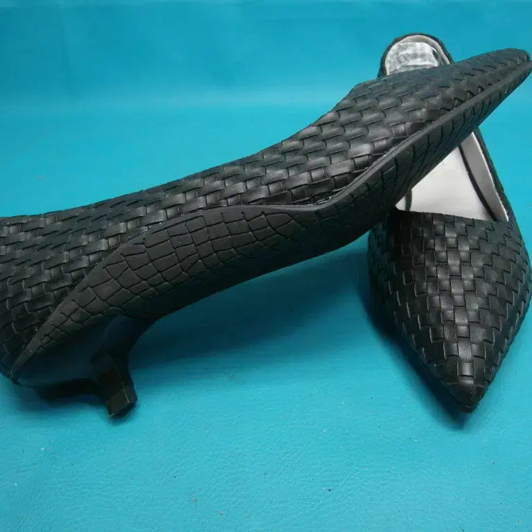 [BUNJANG] Gose Woven Pumps / 245/pu6-454/미착용 고세 우븐 펌프스 구두/구제특별시