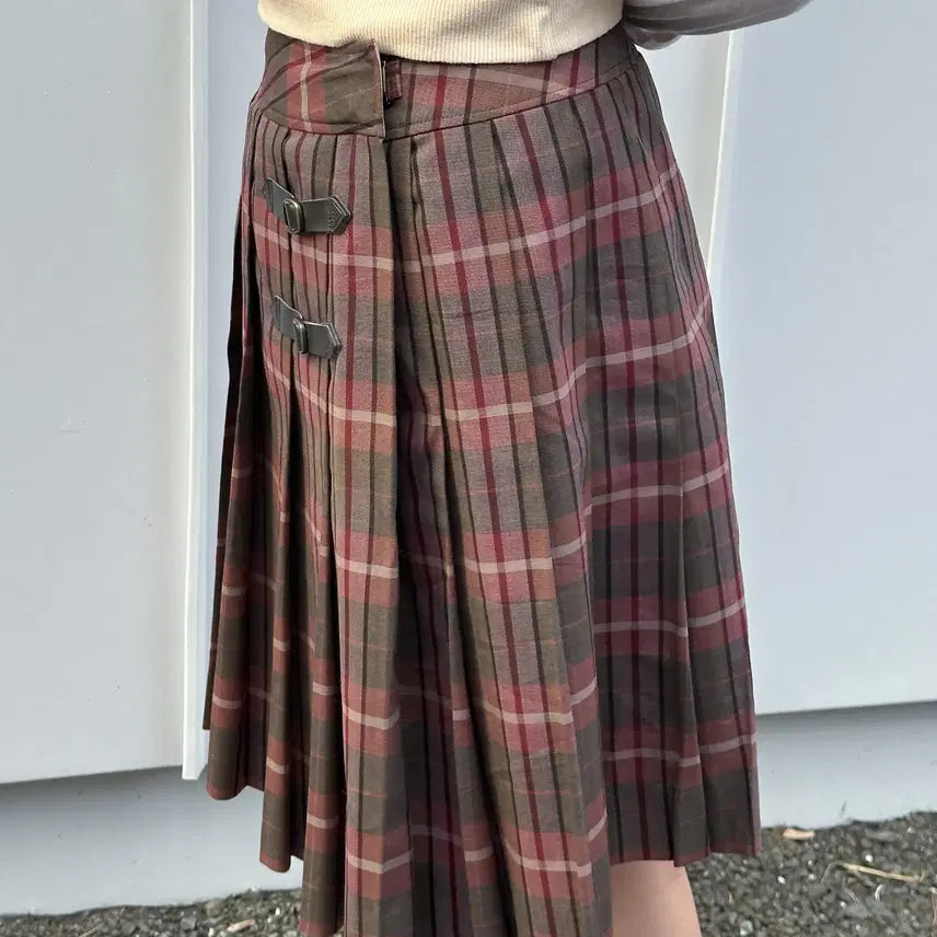 [BUNJANG] Vintage Japanese Flare Midi Skirt / 일본빈티지 플레어 미디 스커트