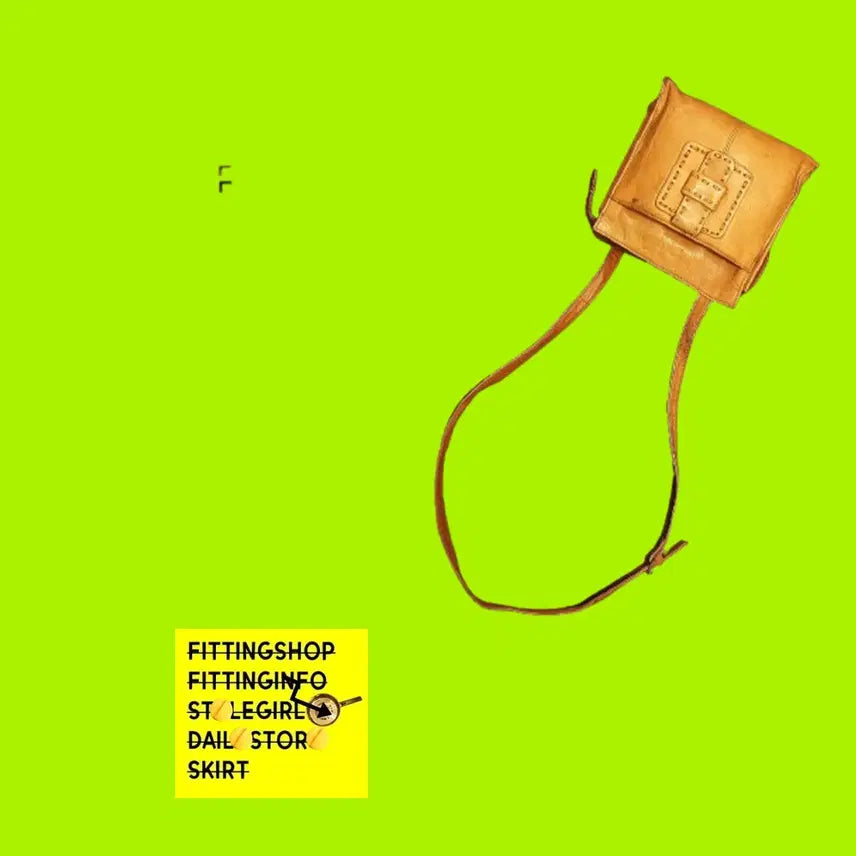 [BUNJANG] Vintage Leather Crossbody Bag / 6953 크로스가방 크로스백 가죽백 가죽가방 빈티지가방 여성가방 남자백