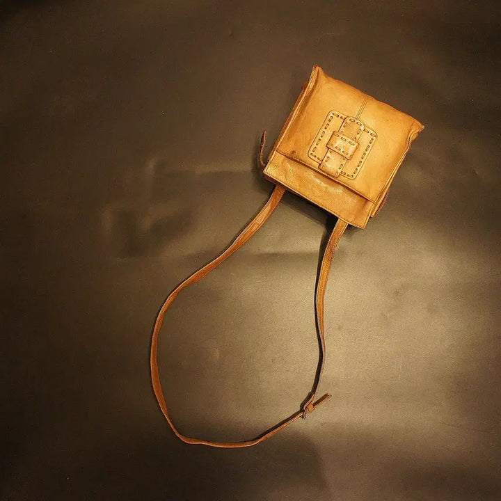 [BUNJANG] Vintage Leather Crossbody Bag / 6953 크로스가방 크로스백 가죽백 가죽가방 빈티지가방 여성가방 남자백