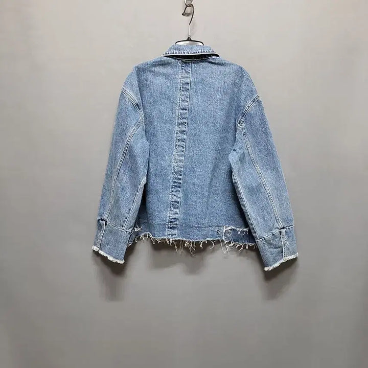 [BUNJANG] FUNNY Patch Denim Jacket / FUNNY 패치 데님 청자켓