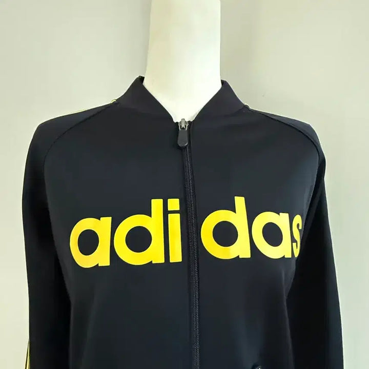 [BUNJANG] Adidas Navy/Yellow Track Jacket / 아디다스 네이비/옐로우 트랙 자켓