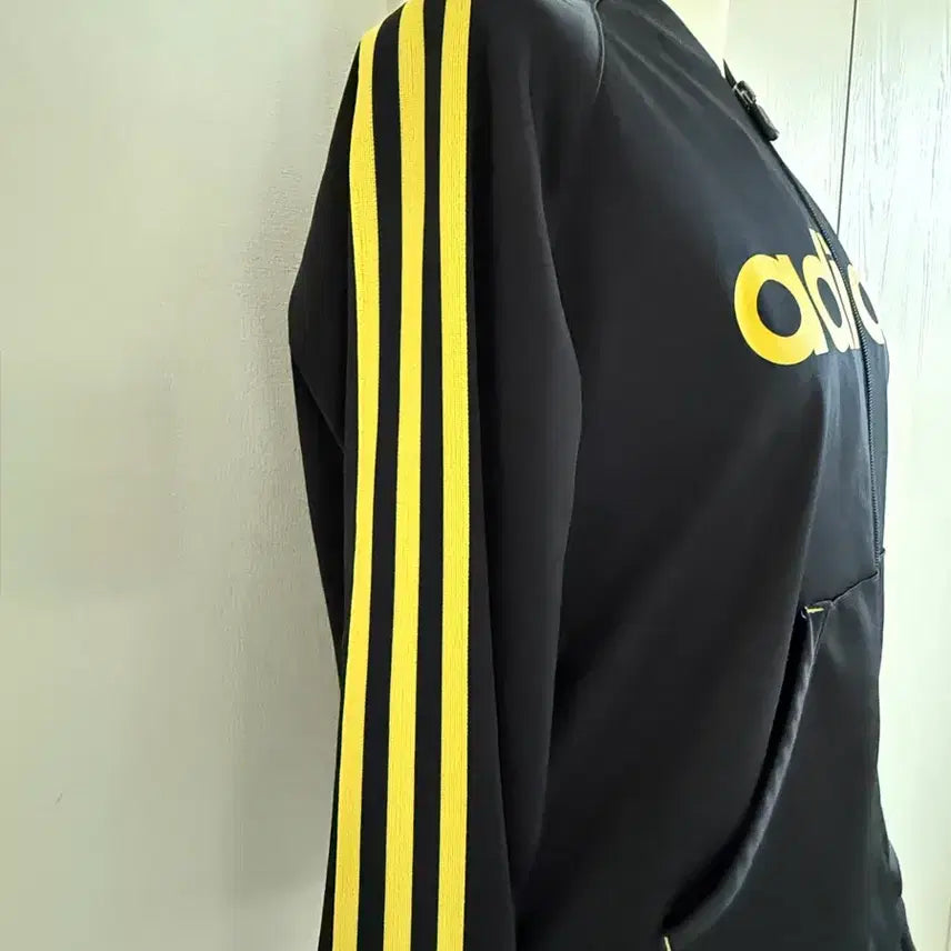[BUNJANG] Adidas Navy/Yellow Track Jacket / 아디다스 네이비/옐로우 트랙 자켓