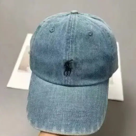 [BUNJANG] Polo Ralph Lauren Denim Ball Cap / 폴로 랄프로렌 청량 데님 볼캡 청 모자 남여공용