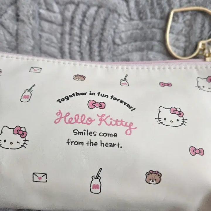 [BUNJANG] Hello Kitty Triple Pouch / 헬로키티 파우치