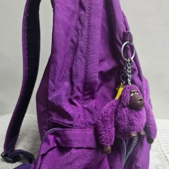 [BUNJANG] Kipling Purple Backpack / 키플링 퍼플 백팩