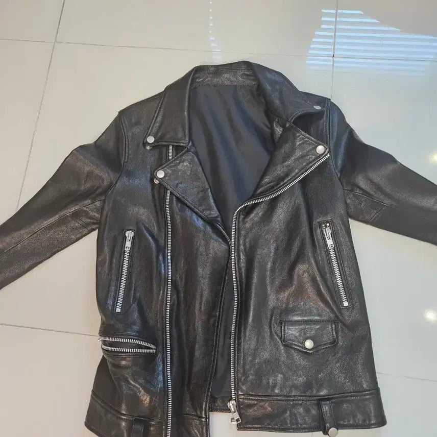 [BUNJANG] Leather Jacket / 여성 가죽자켓