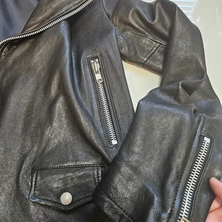 [BUNJANG] Leather Jacket / 여성 가죽자켓