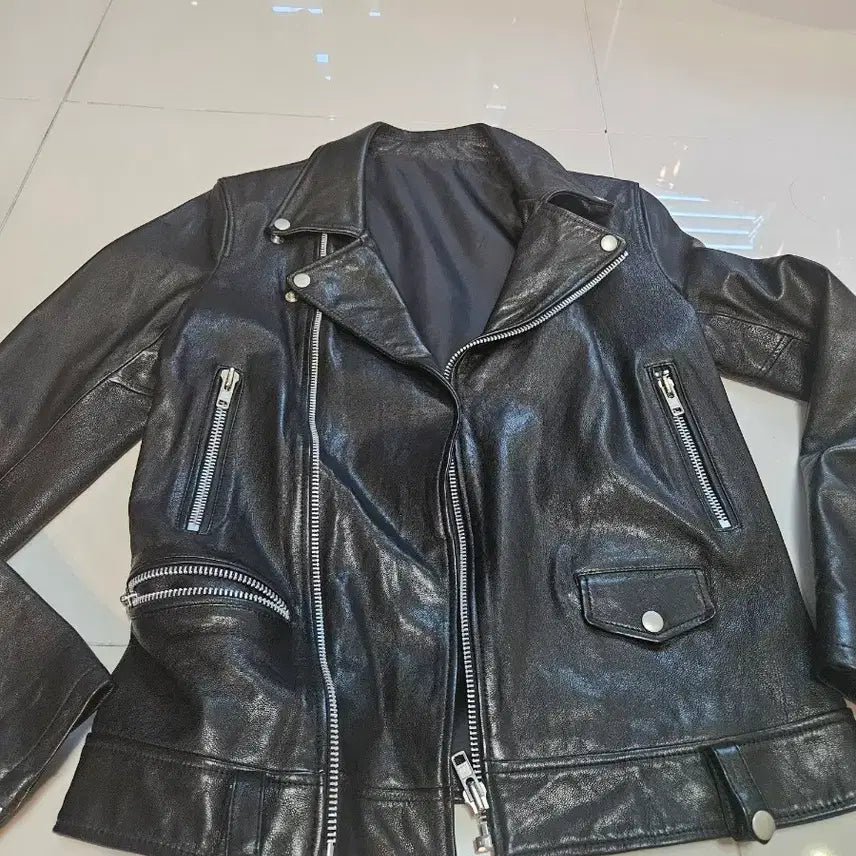 [BUNJANG] Leather Jacket / 여성 가죽자켓