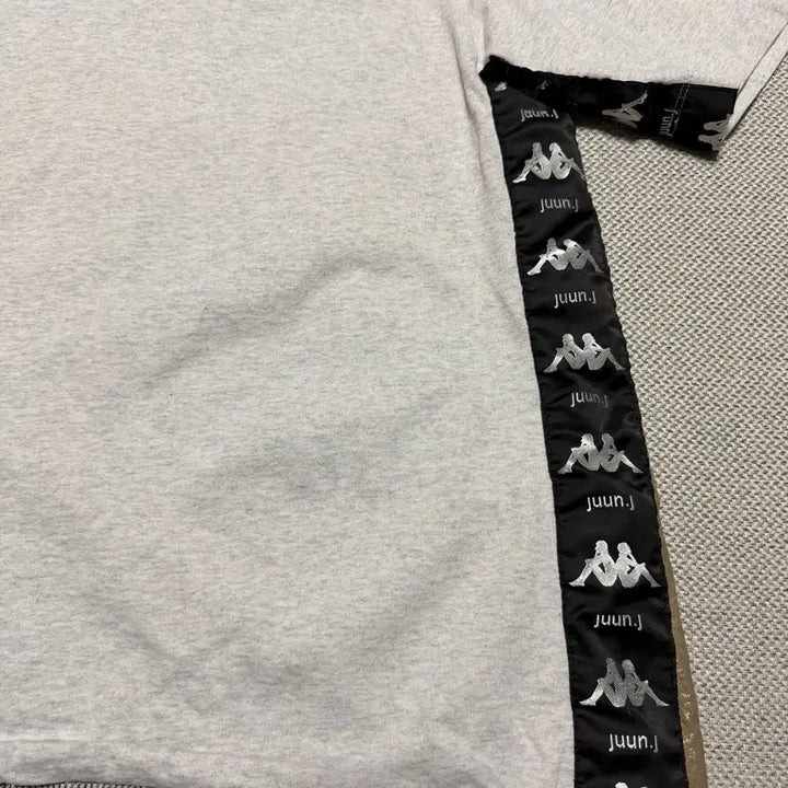 [BUNJANG] Kappa Junji Short Sleeve Hoodie T-shirt / 카파 x 준지 반팔 후드 티셔츠