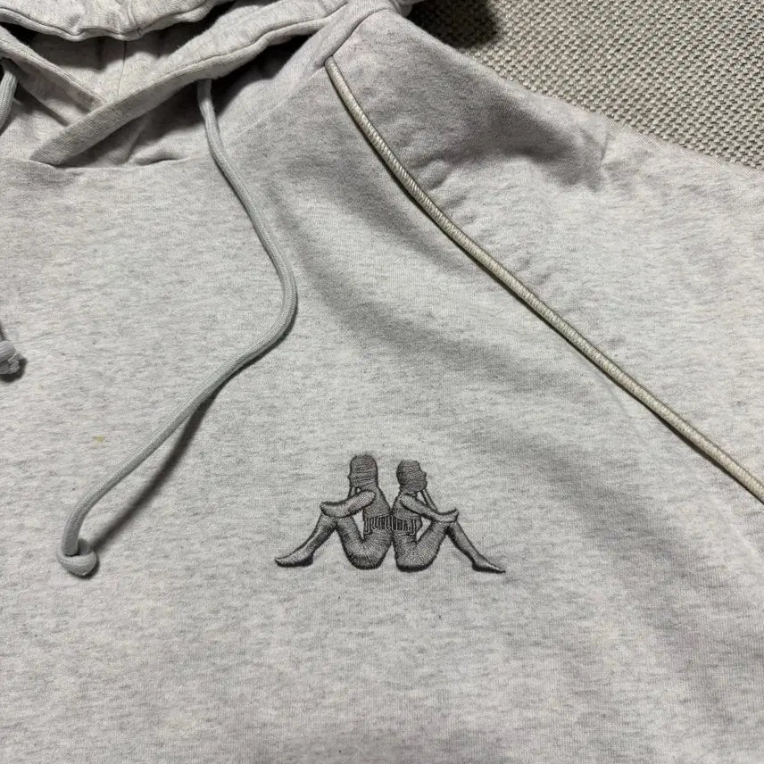 [BUNJANG] Kappa Junji Short Sleeve Hoodie T-shirt / 카파 x 준지 반팔 후드 티셔츠