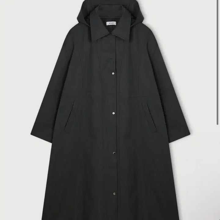 [BUNJANG] Ethos Hooded Long Coat / 에토스 후디드 롱코트 새상품