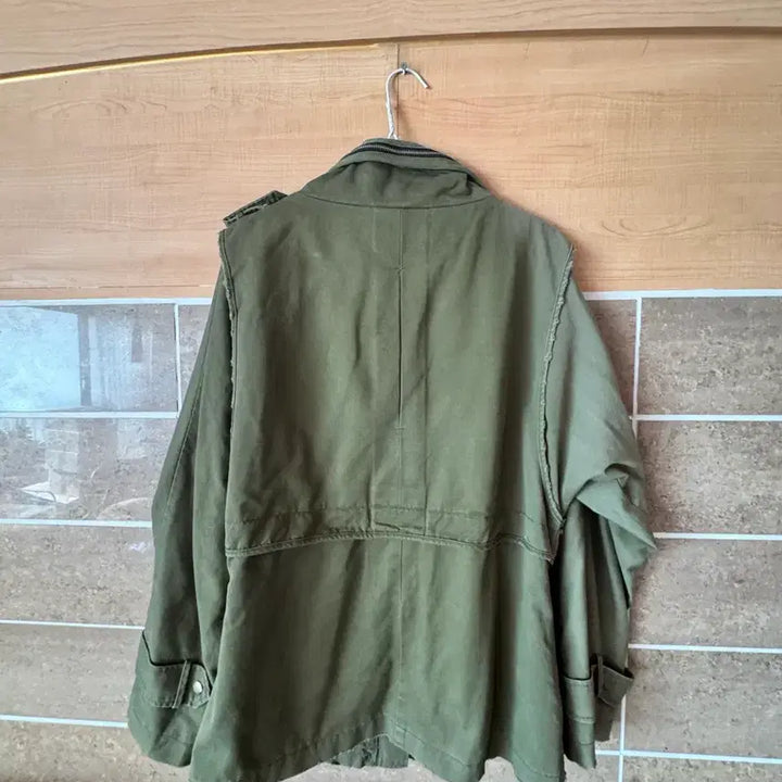 [BUNJANG] REAP GIRL Khaki Field Jacket / REAP GIRL 카키 야상 점퍼