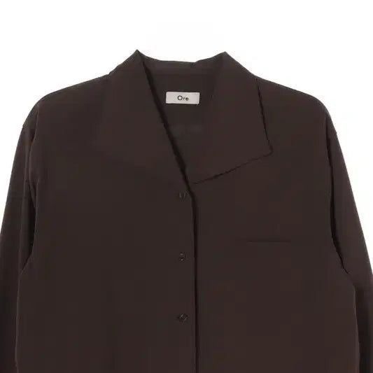 [BUNJANG] ORE Open Collar Shirt Blouse / ORE 오어 오픈카라 셔츠 블라우스 F