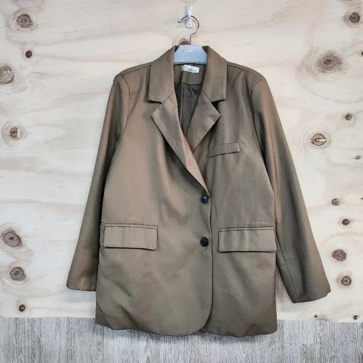 [BUNJANG] Oversized Brown Jacket / 1156) 여성 오버핏 자켓