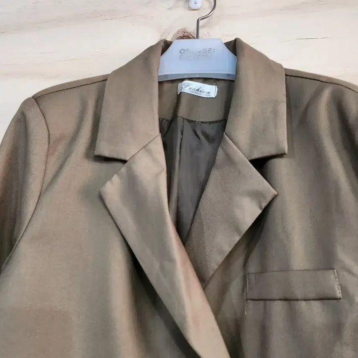 [BUNJANG] Oversized Brown Jacket / 1156) 여성 오버핏 자켓