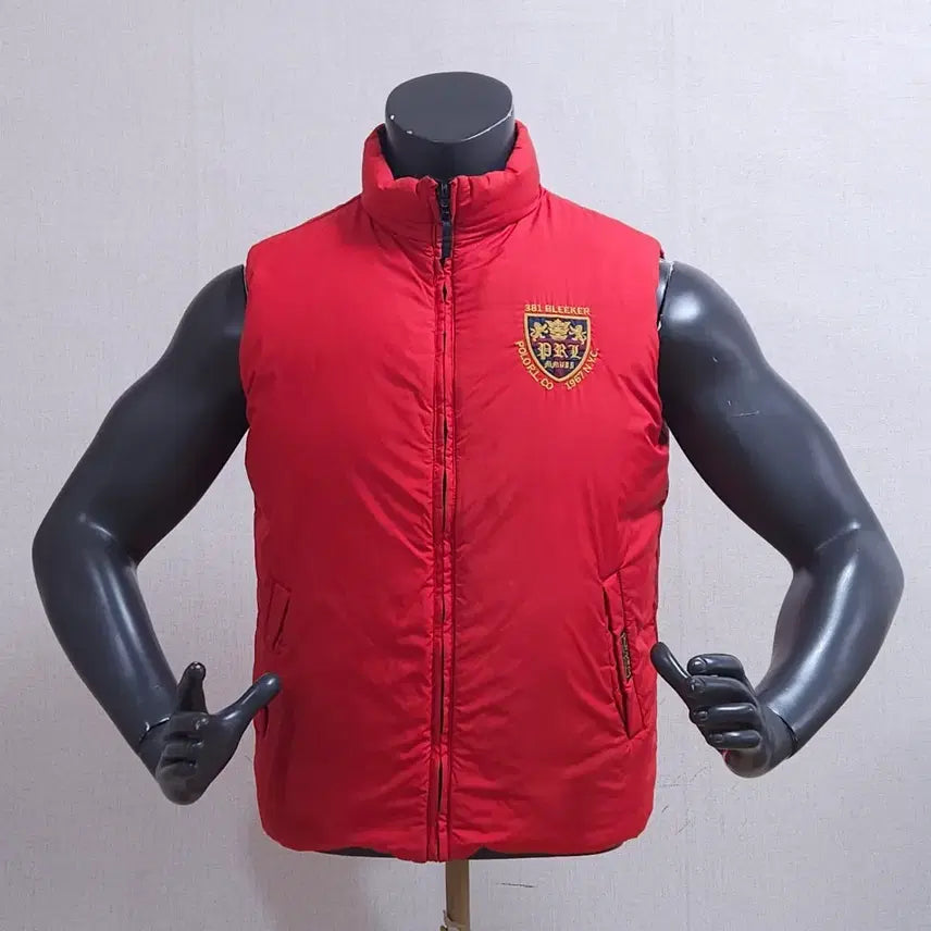 [BUNJANG] Polo Reversible Padded Vest / 폴로 양면패딩 조끼