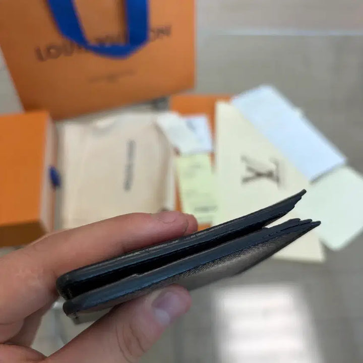 [BUNJANG] Louis Vuitton Eclipse Bi-fold Wallet / {새상품급/풀구성}루이비통 이클립스 반지갑