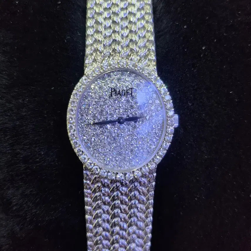 [BUNJANG] Piaget Tradition White Gold Diamond Watch / 피아제 트레디션 화이트골드 다이아시계