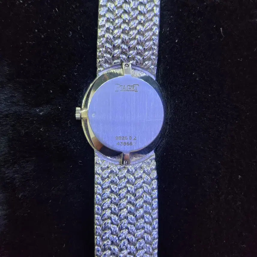 [BUNJANG] Piaget Tradition White Gold Diamond Watch / 피아제 트레디션 화이트골드 다이아시계