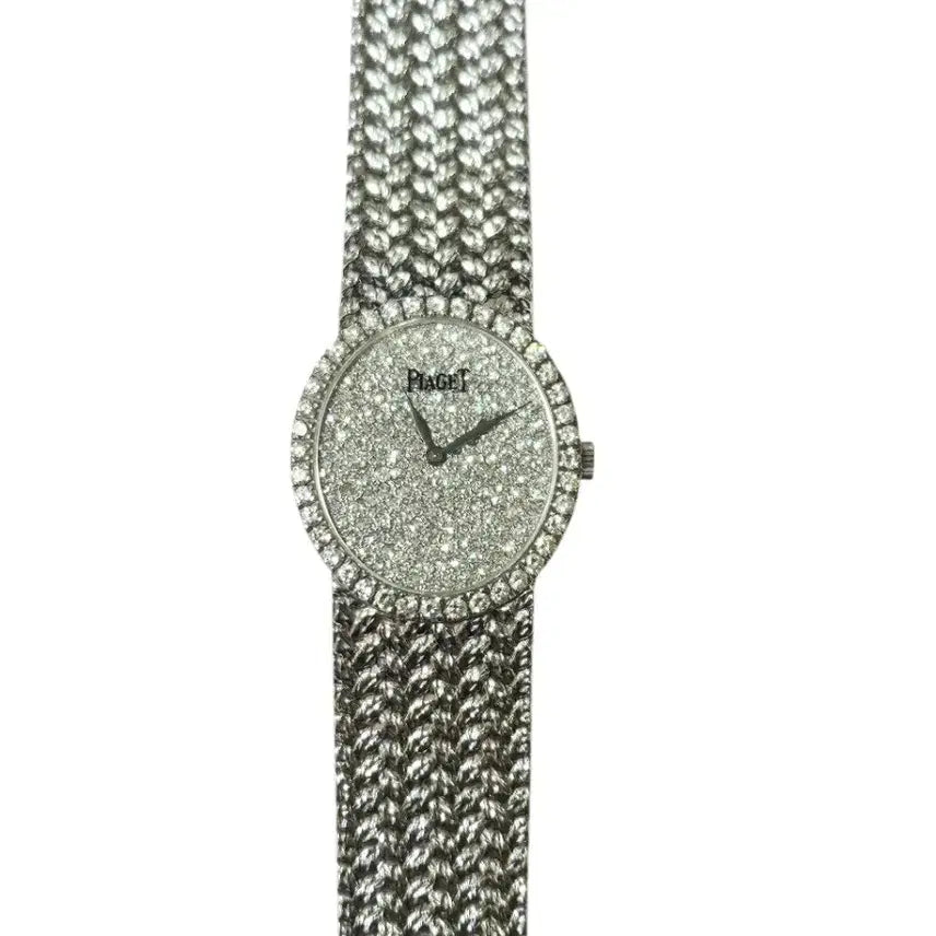 [BUNJANG] Piaget Tradition White Gold Diamond Watch / 피아제 트레디션 화이트골드 다이아시계