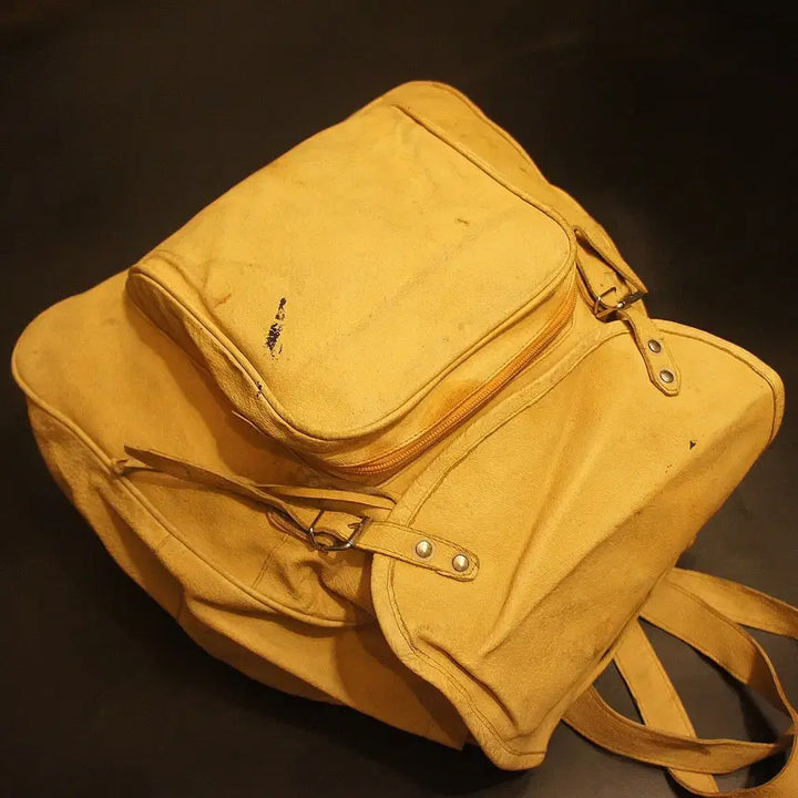 [BUNJANG] Vintage Leather Backpack / 6964 백팩 가죽배낭  가죽백 가죽가방 빈티지가방 여자가방 남자백