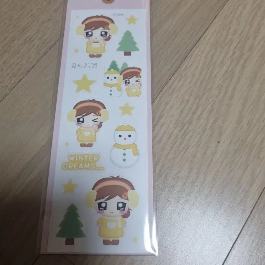 [BUNJANG] Jekki Bear Seal Sticker / 제키베어 씰스티커 씰스 다꾸