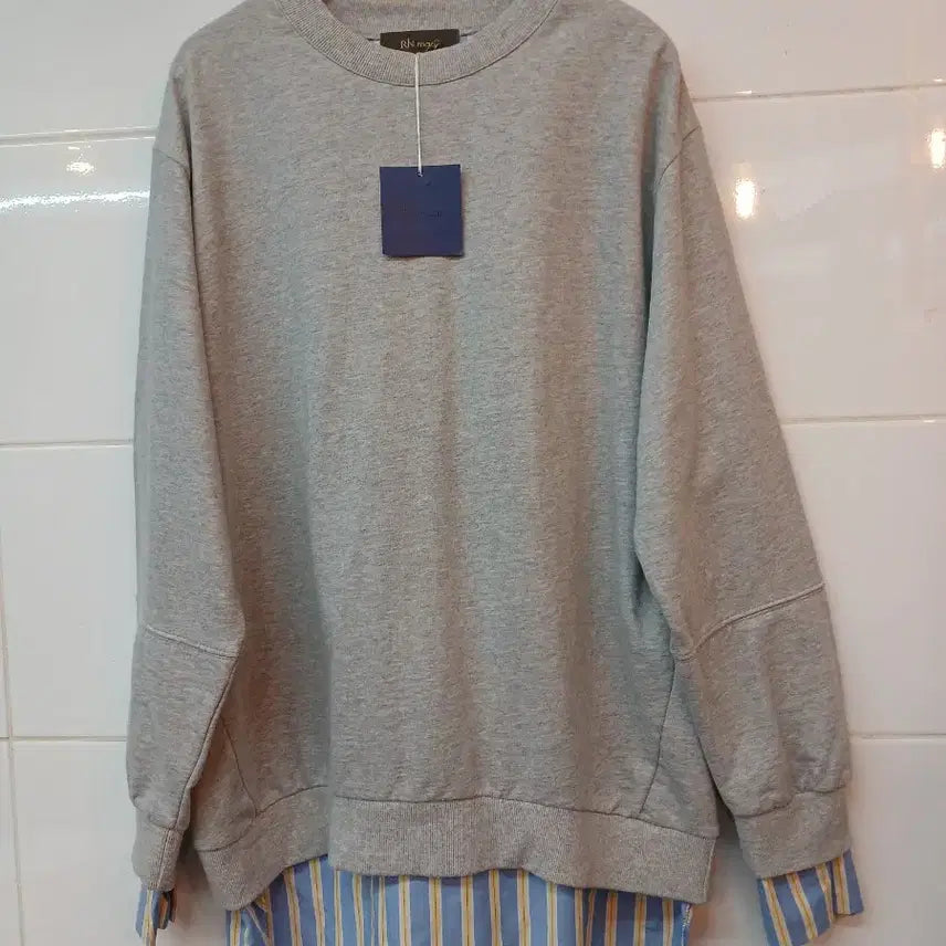 [BUNJANG] RN Layered Sweatshirt / RN made 레이어드 맨투맨 free