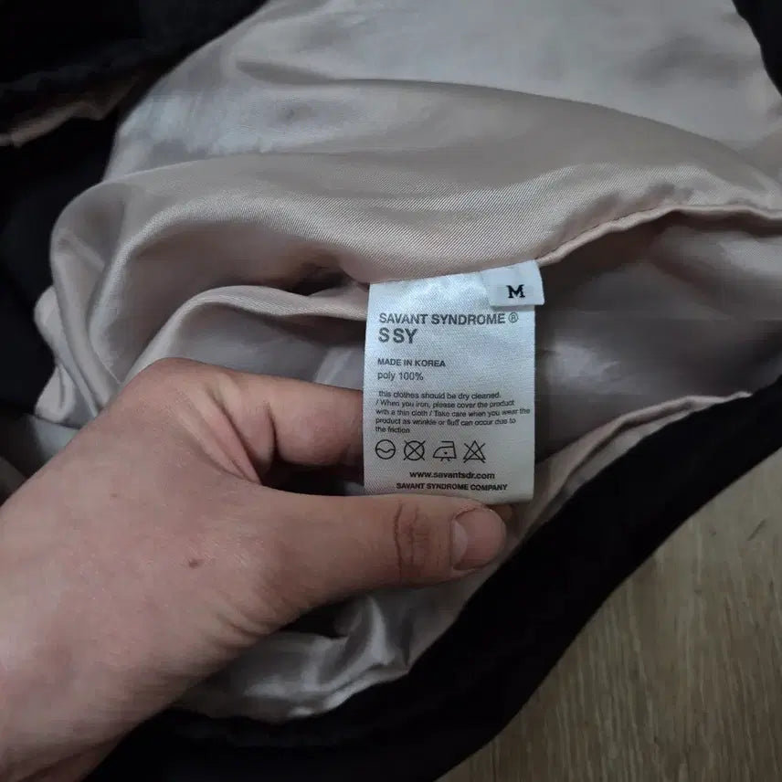 [BUNJANG] Servant Syndrome Men's Standard Windbreaker Coach Jacket / 서번트신드롬 남성 스탠다드 바람막이 코치자켓 M(95)