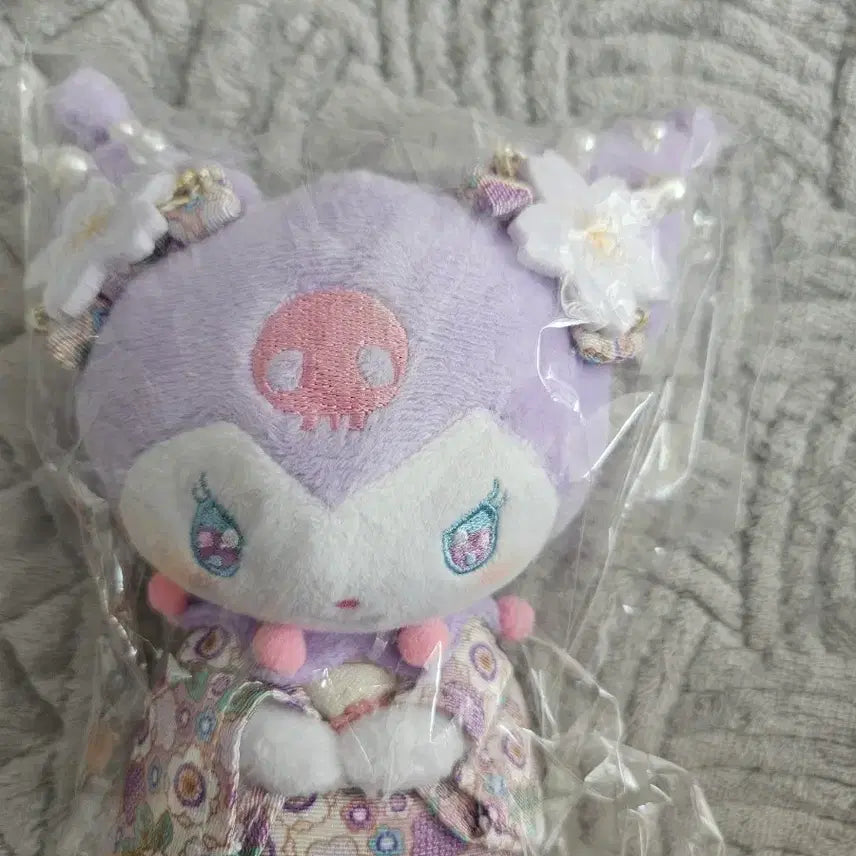 [BUNJANG] Kuromi Kimono Limited Edition Plush Doll / 쿠로미 인형 기모노 한정판 봉제인형