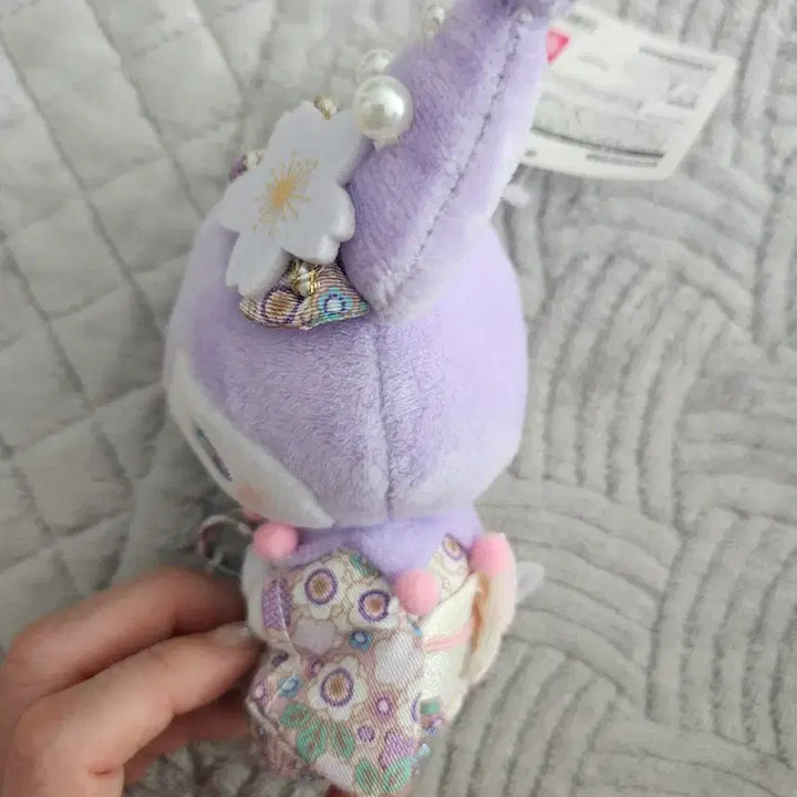 [BUNJANG] Kuromi Kimono Limited Edition Plush Doll / 쿠로미 인형 기모노 한정판 봉제인형