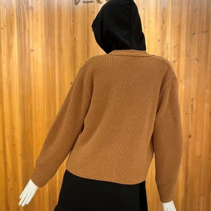 [SOLD OUT] 지컷 니트 가디건 보브 듀엘 온앤온 쥬크 나이스클랍