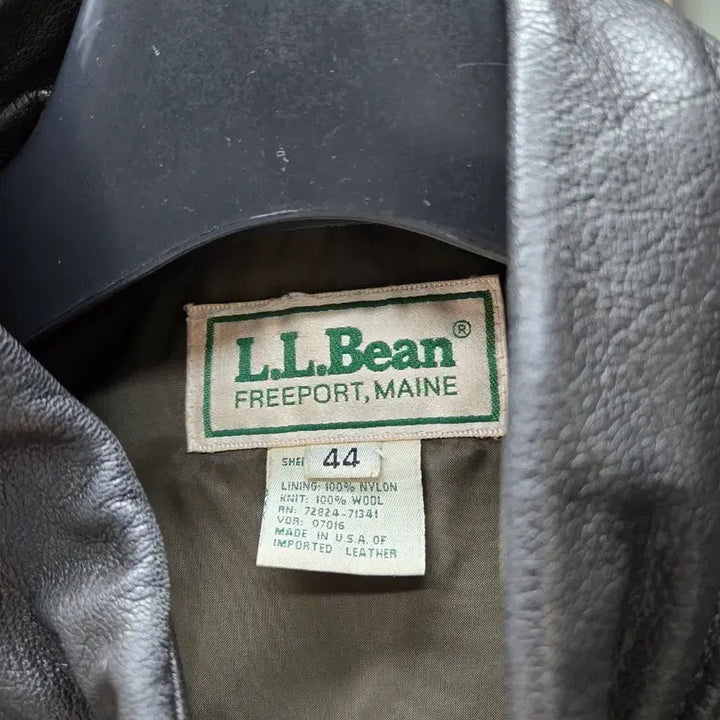 [BUNJANG] L.L.Bean A-2 Leather Flight Jacket / 엘엘빈 L.L.Bean A-2 44사이즈(105-110)