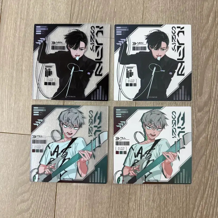 [BUNJANG] Alien Stage Evan Till Bundle Set Coaster / [코스터] 일괄 에일리언스테이지 에이스테 이반틸