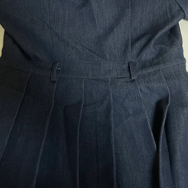 [BUNJANG] Navy Denim Mini Dress / 데님 원피스