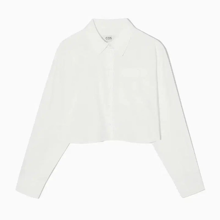 [BUNJANG] COS Cropped Poplin Shirt / COS CROPPED POPLIN SHIRT