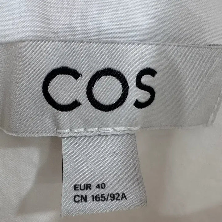 [BUNJANG] COS Cropped Poplin Shirt / COS CROPPED POPLIN SHIRT