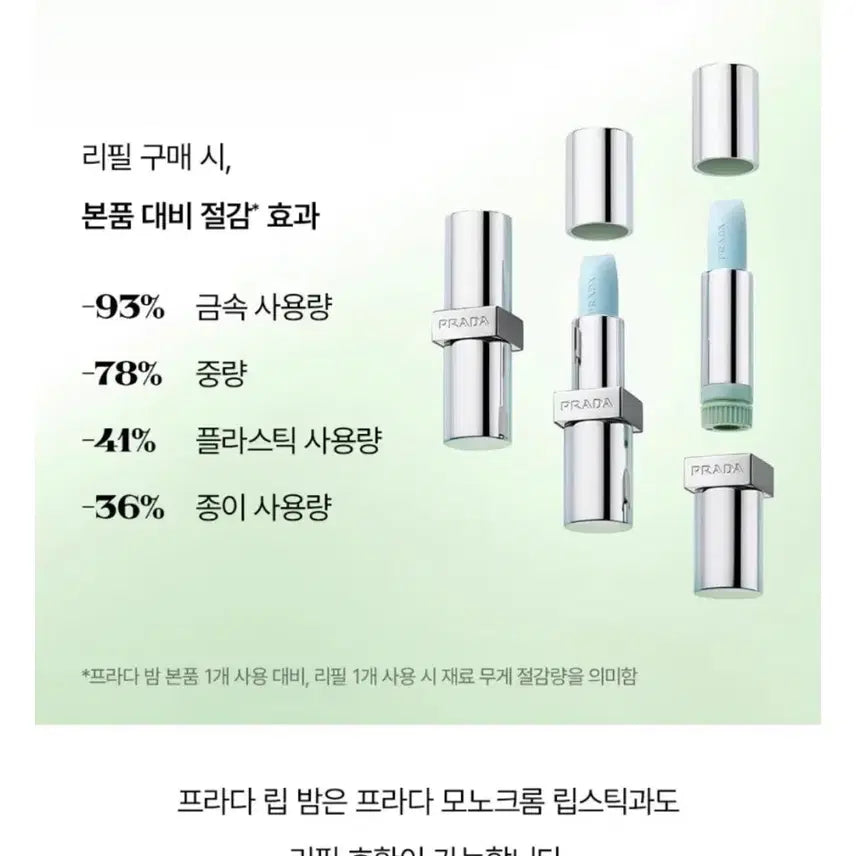 [BUNJANG] Prada Lip Balm (U000) / 프라다 립 밤 (U000)