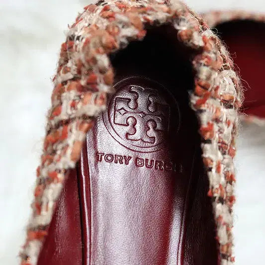 [BUNJANG] Tory Burch Tweed Flat Shoes / 6.5 (235~ 토리버치 트위더 플랫