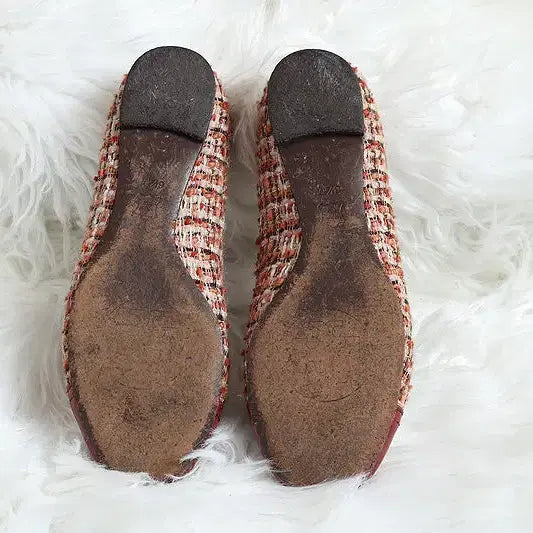 [BUNJANG] Tory Burch Tweed Flat Shoes / 6.5 (235~ 토리버치 트위더 플랫