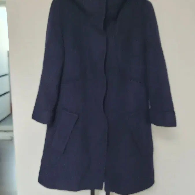[BUNJANG] TIME Cashmere Wool Hooded Coat (Size 82) / TIME 타임  캐시미어  울 후드코트-82사이즈