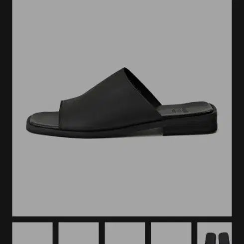 [BUNJANG] JOSEPHT Troy Black Sandals / JOSEPHT 트로이 블랙 샌들